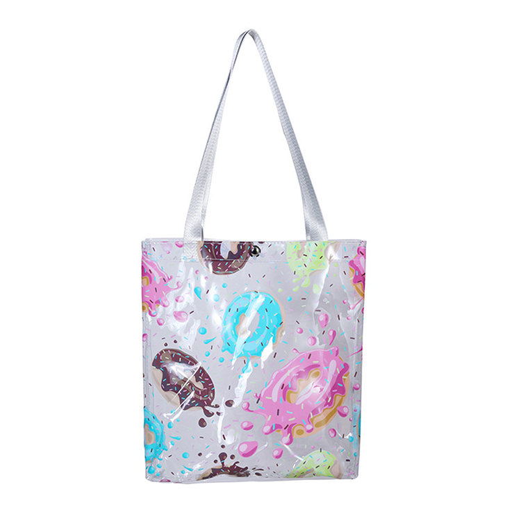 bolsa de senhora em pvc transparente