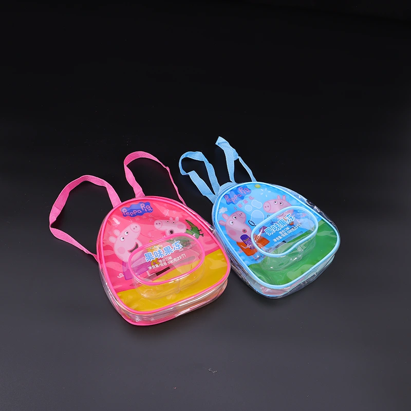 Mochila em PVC colorido