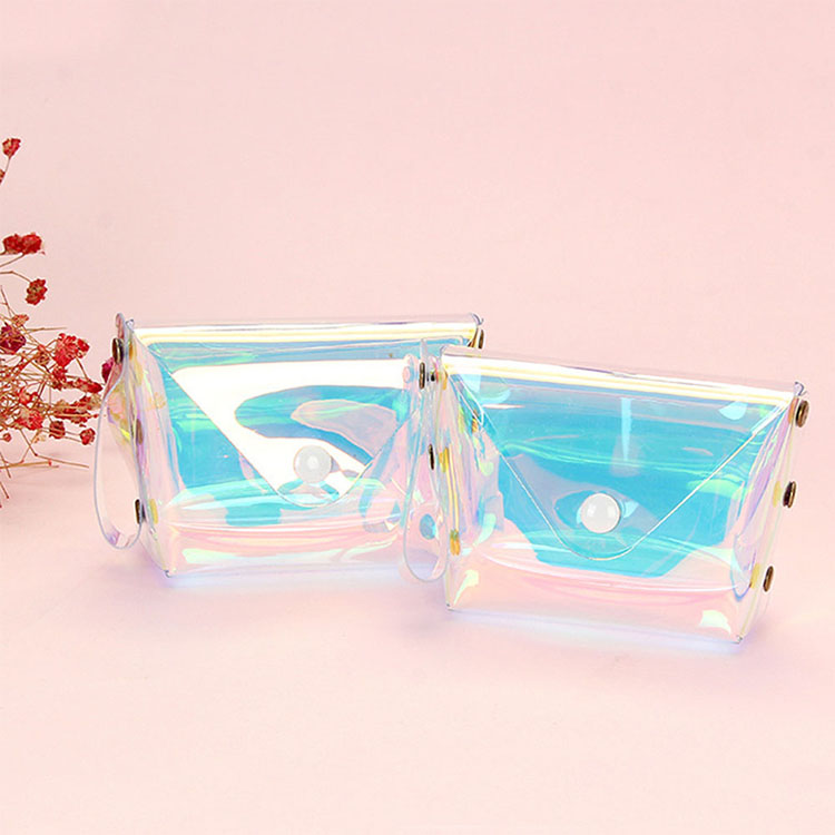 sacolas de compras coloridas holográficas em pvc