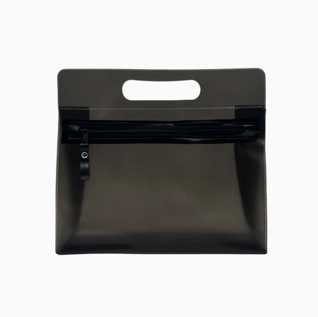 Bolsa com zíper com alça de PVC