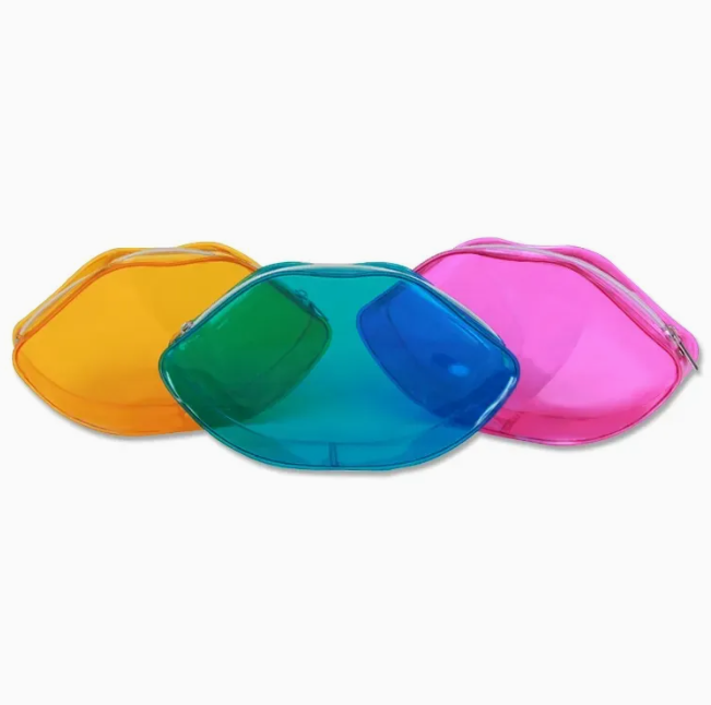 Sacos cosméticos em formato de PVC