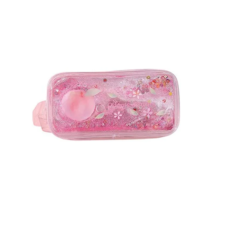 Bolsa cosmética de viagem com zíper